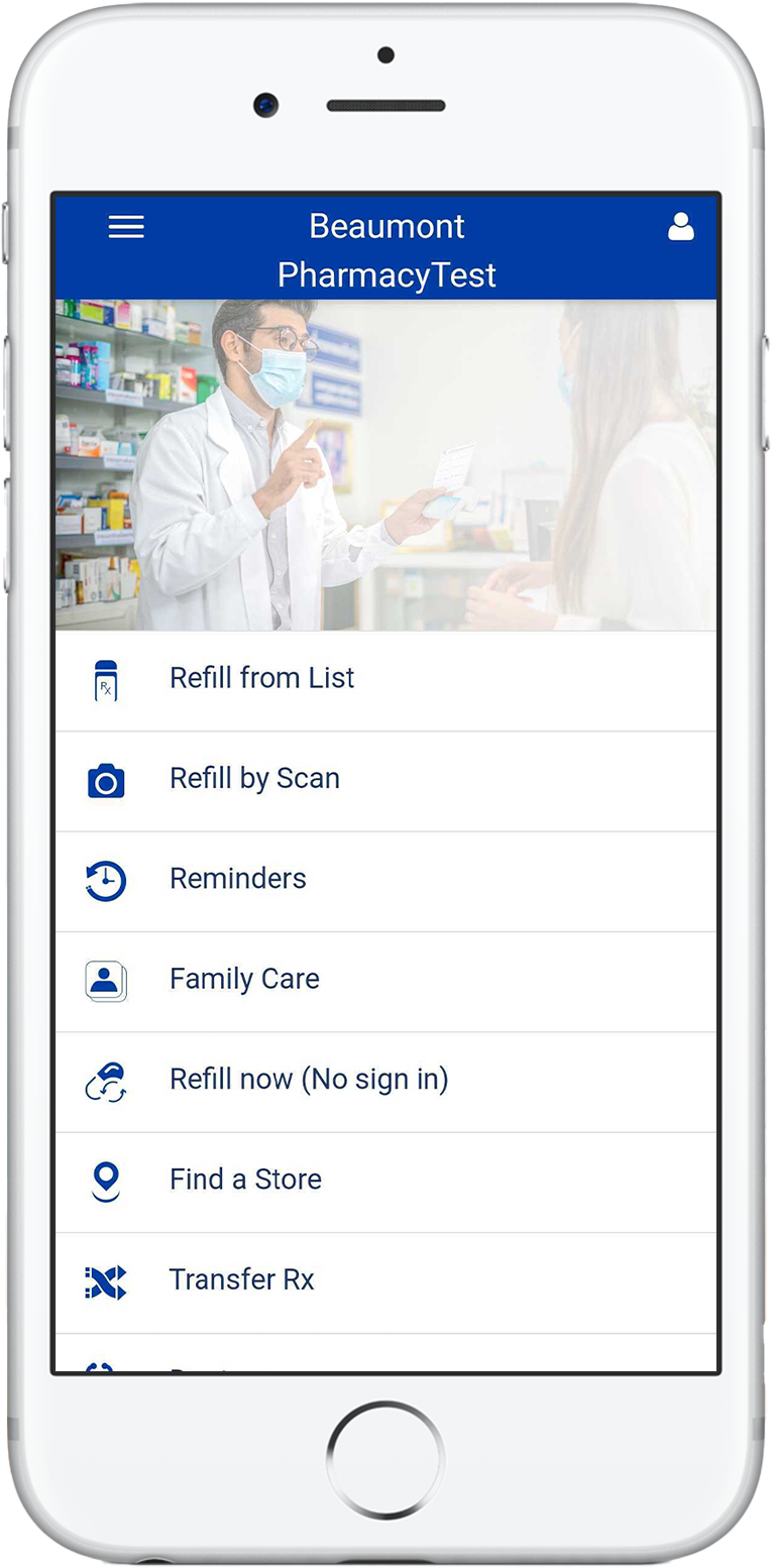 mobileapp Beaumont Pharmacy